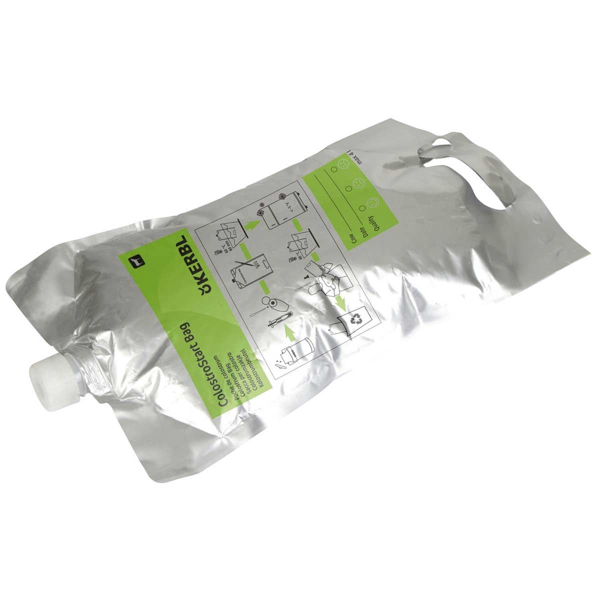 Kerbl ColostroStart – Système de gestion du colostrum, lot de 10