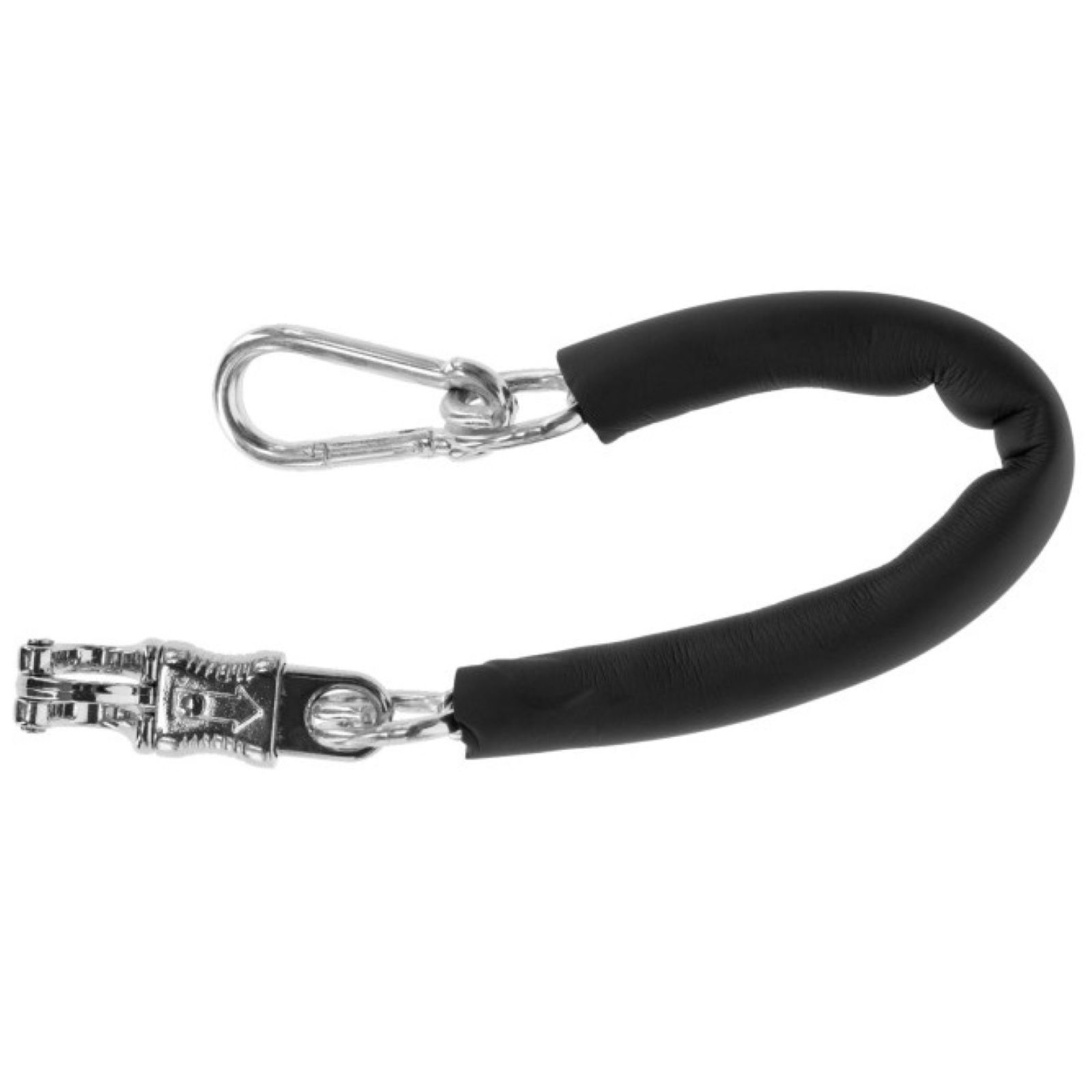 Kerbl Catena di legatura con gancio antipanico e moschettone 50 cm