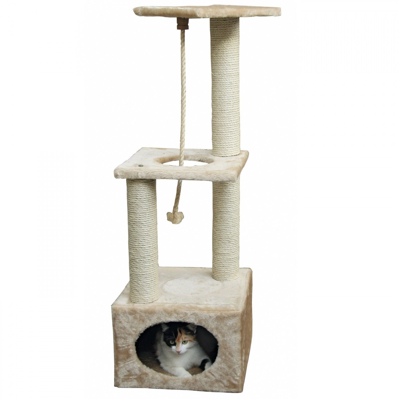 climbing tree PLATIN PRO beige, height: 109 cm