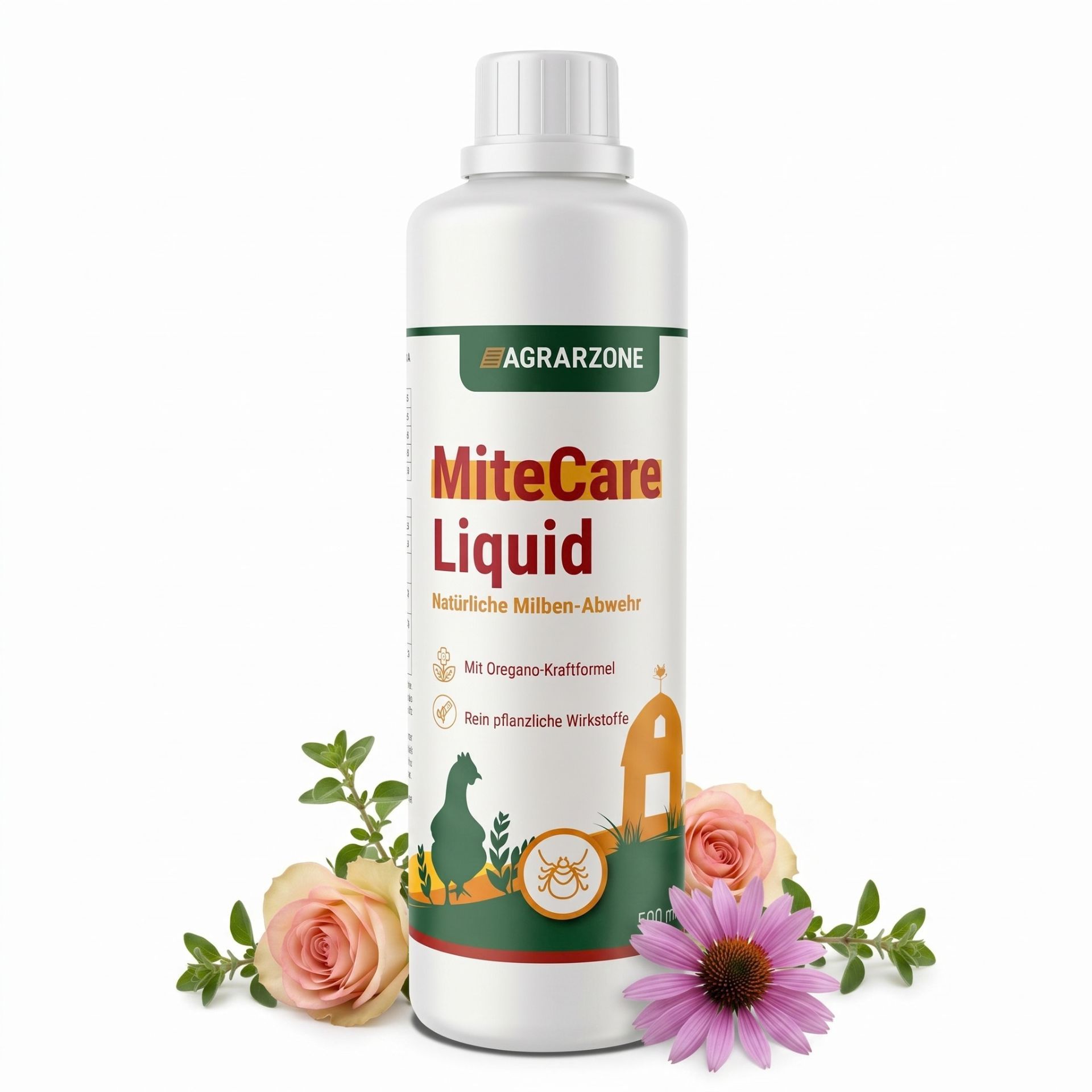 Agrarzone MiteCare Liquid Complementary Feed with Oregano Tincture, 500 ml