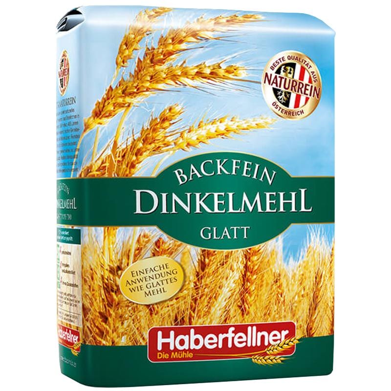 10x 1 kg Haberfellner Farine d'épeautre type 630 / 700