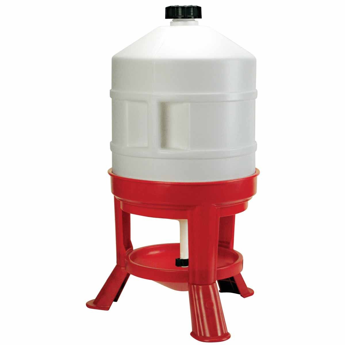 Kerbl Abreuvoir pour volaille 30 L Débit réglable, plastique incassable