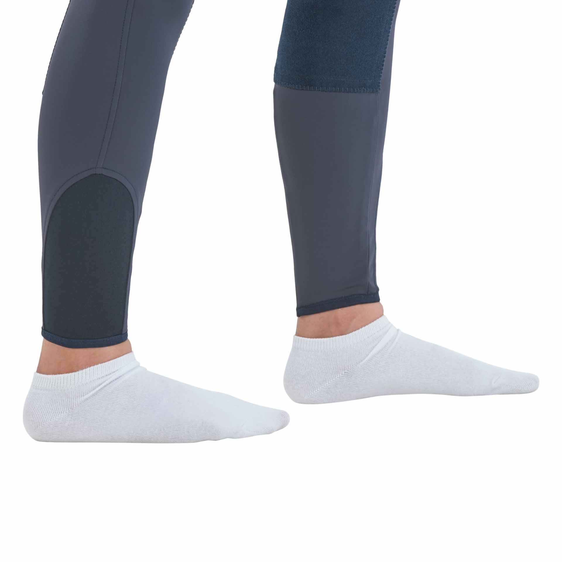 BUSSE Breeches MALIKA PRO Full Seat, Faux Leather Grip, detail view, leg
