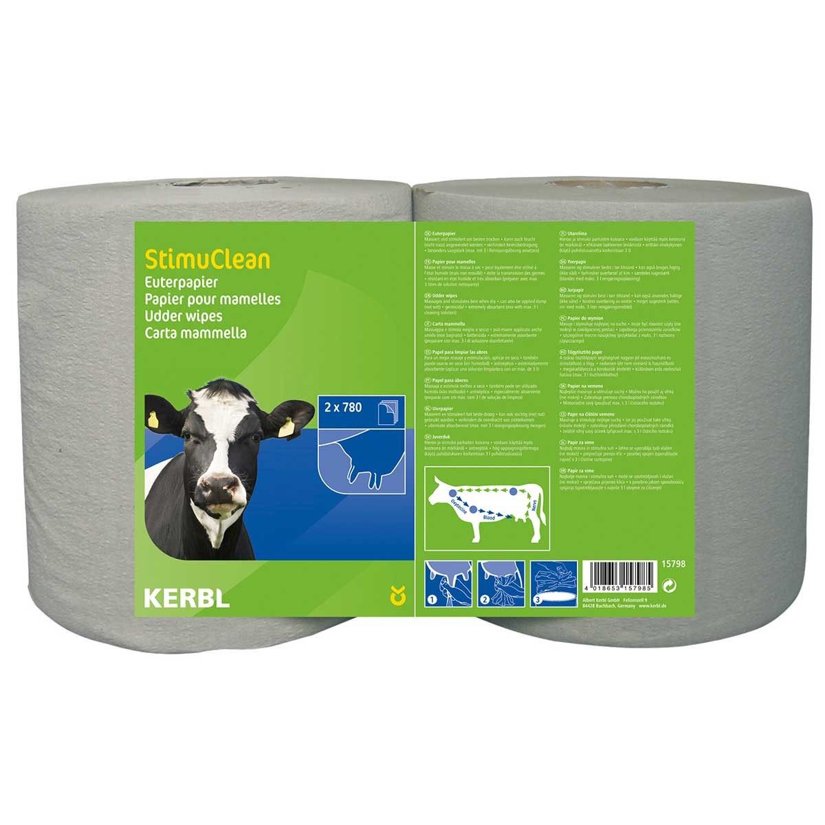 Kerbl Papier de pis StimuCLEAN