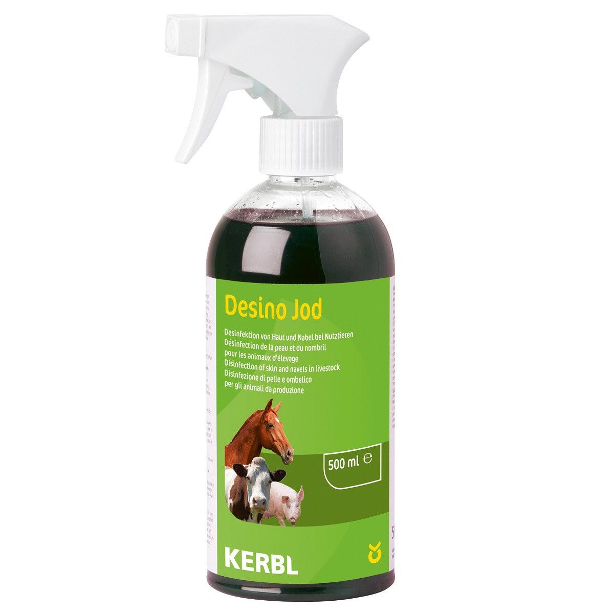 Kerbl Desinfektionsspray Desino Jod 500 ml