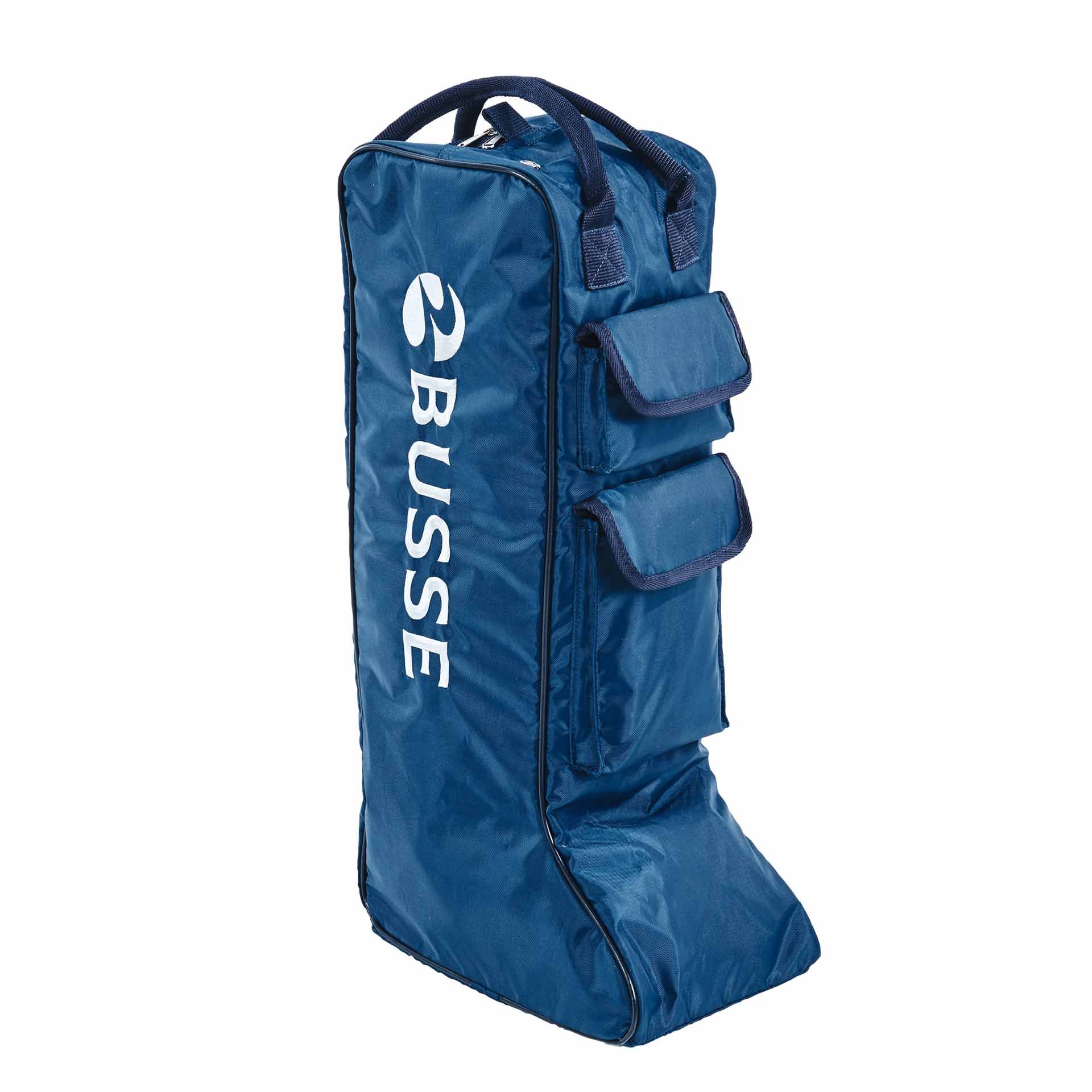 BUSSE Stiefeltasche RIO PRO für Reitstiefel, navy/grau