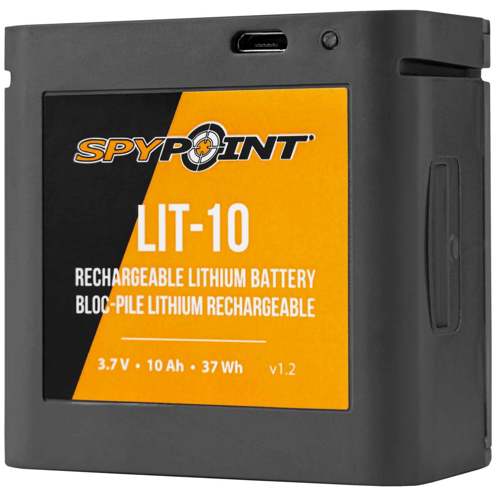 Spypoint LIT-10 Batteria al litio ricaricabile per fototrappole