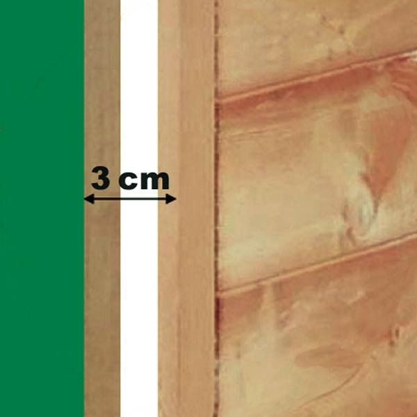 Kerbl Thermo Hundhus Isolerad 4-Säsonger Väderbeständig, måttskiss, material