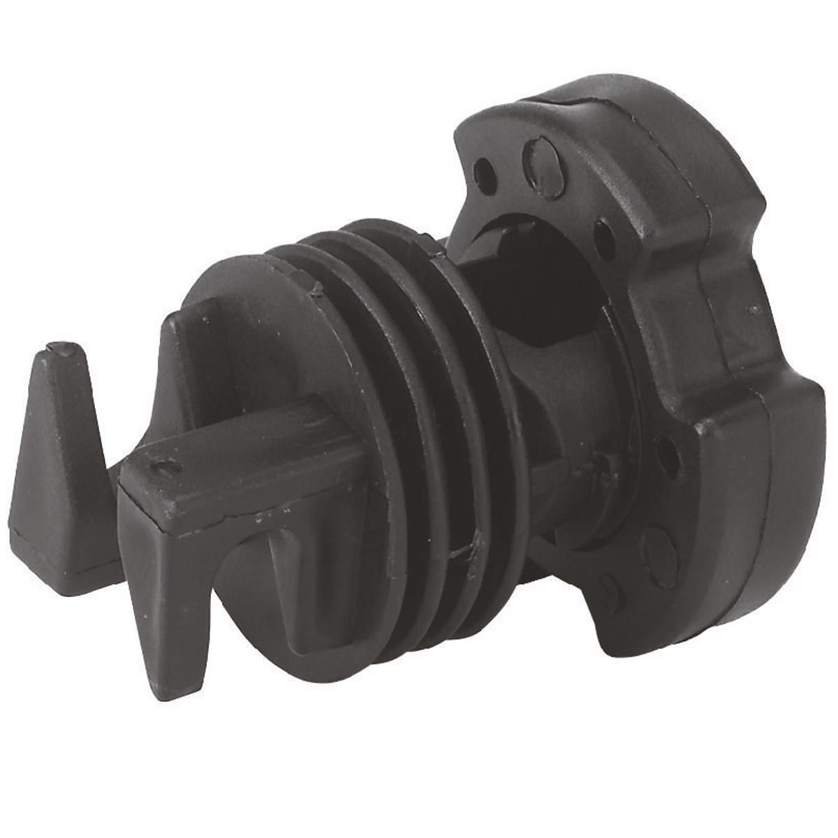 10x Isolatore a clip supplementare ALLROUND per paletti con diametro fini 12 mm