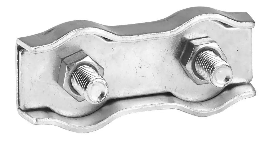 AKO Nirosta-Seilverbinder für Elektroseil bis 8 mm, 5 Stück, Detailansicht