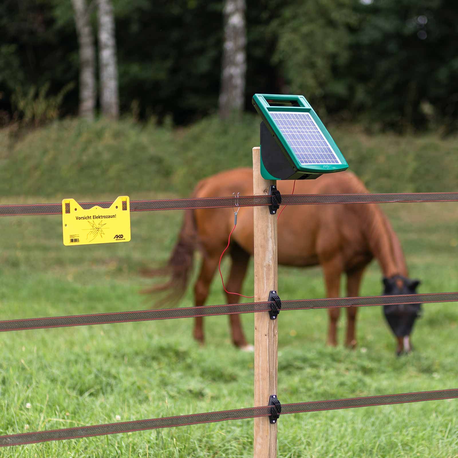 Produktbild von Elektrozaun-Verbinder Mit Krokodilklemmen – 2 Stück, 90 Cm Bleidraht Für Weidezaun & Solarzäune