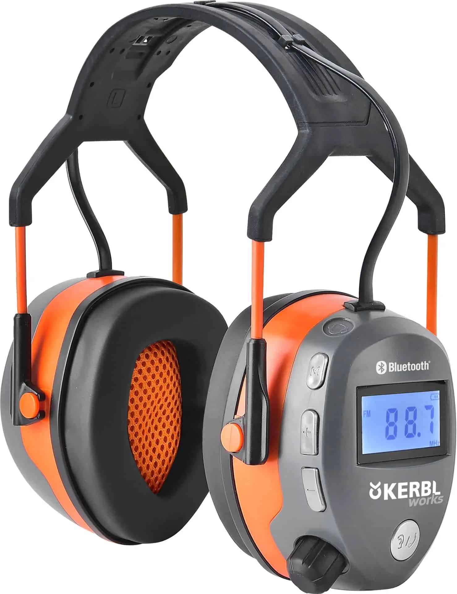 Kerbl Casque anti-bruit Connect avec Bluetooth, radio FM & micro, commandes