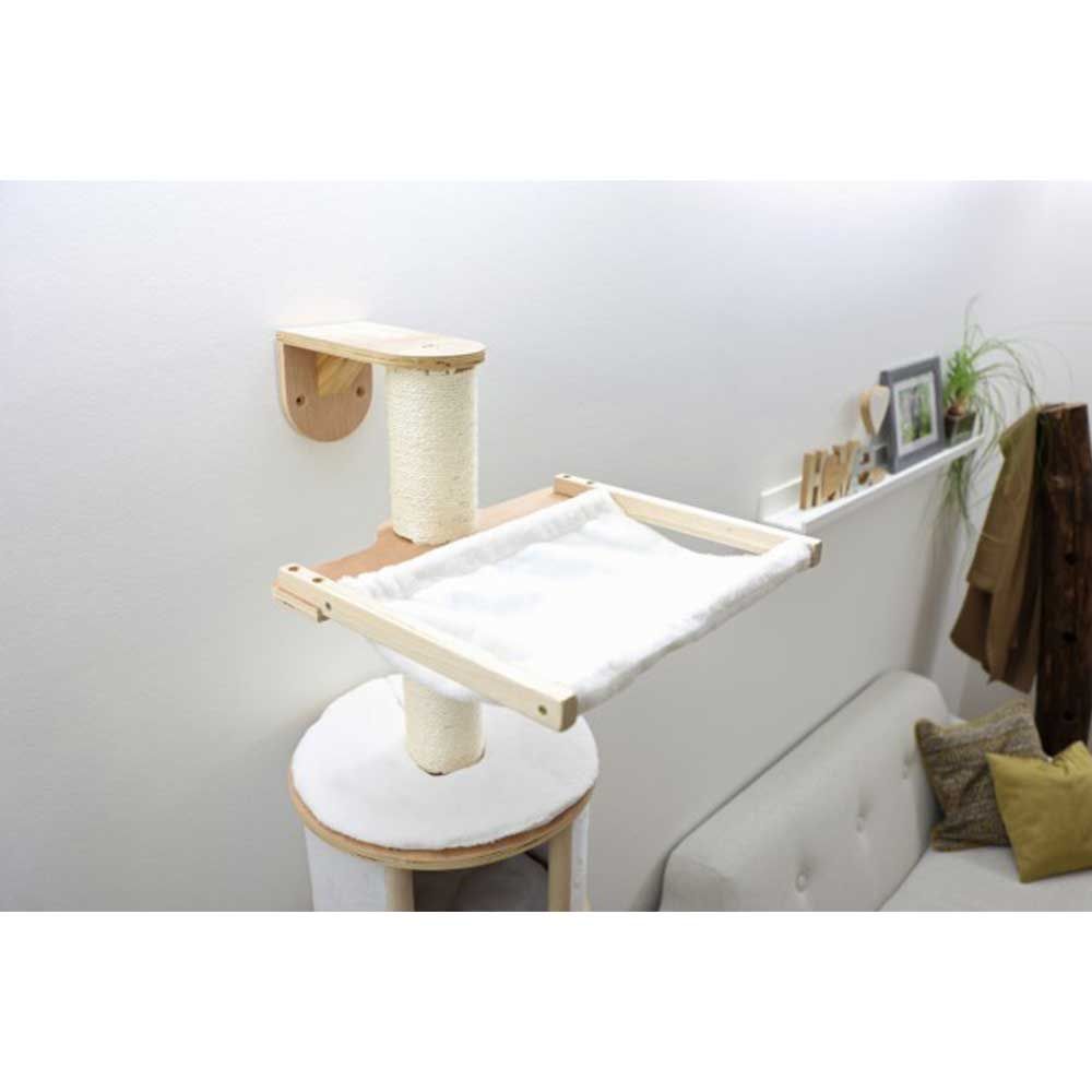 Kerbl Turn de joacă de perete pisici DOLOMIT 168 cm, în utilizare, în interior