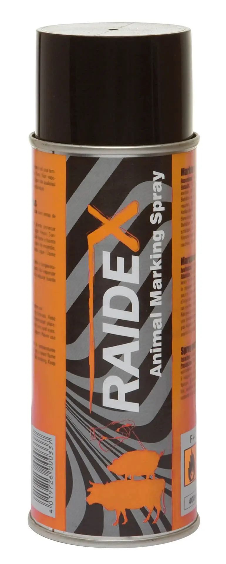 Raidex állatjelölő spray szarvasmarhához, kecskéhez és sertéshez, narancssárga