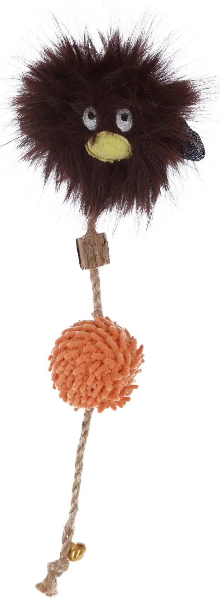 Kerbl Szafari Emu macskajáték matatabi fából, 30 cm