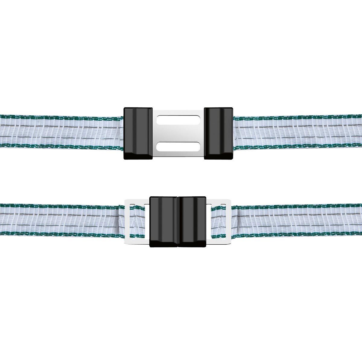 AKO Litzclip Bandverbinder für Weidezaunband (5 Stück), 20 mm