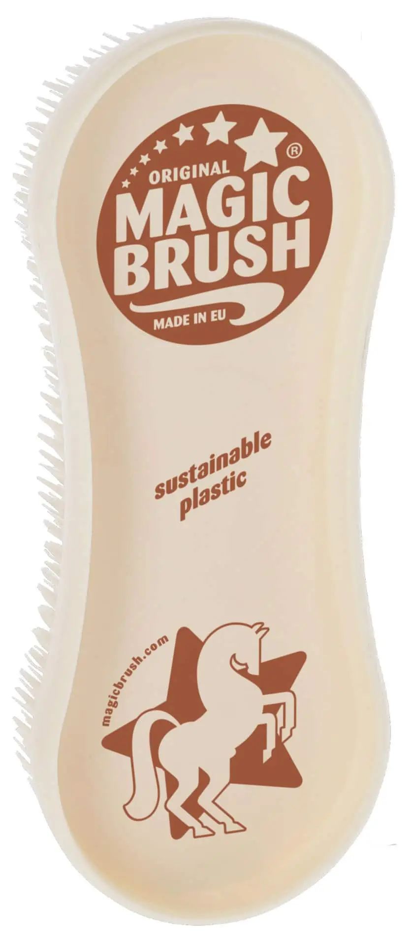 Brosse simple MagicBrush Nature, mi-dure pour robe et sabots
