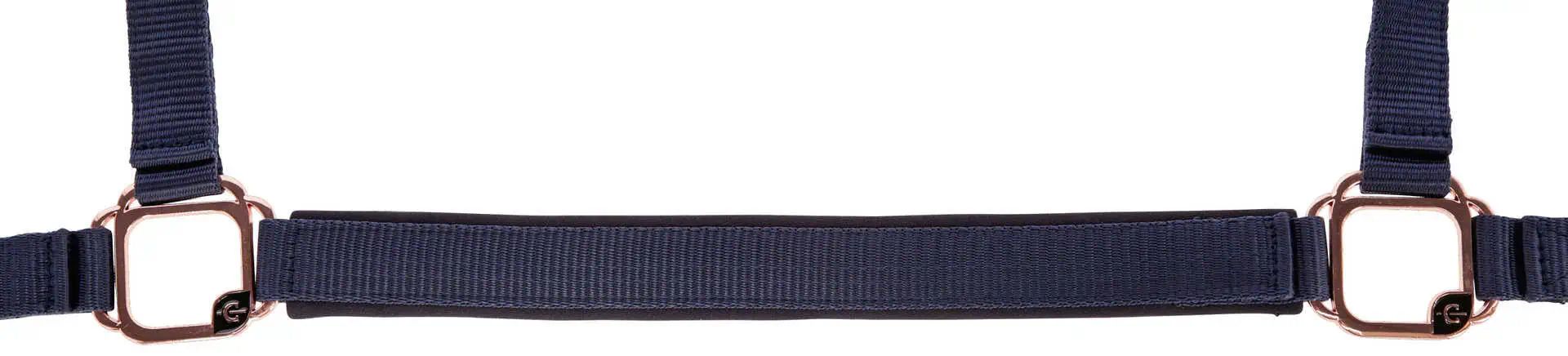 Covalliero Halfter Classy, elegantes Weidehalfter mit Polsterung, marineblau, Größe Pony