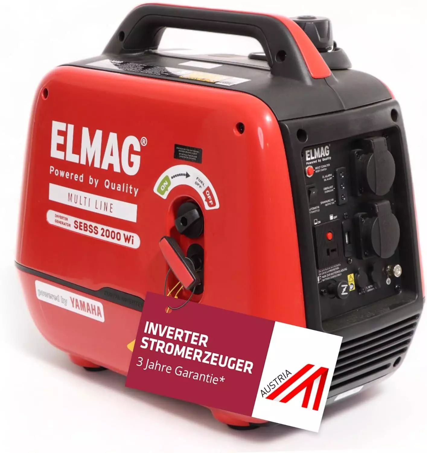 Elmag Generatore di corrente con inverter silenziato SEBSS 2000Wi