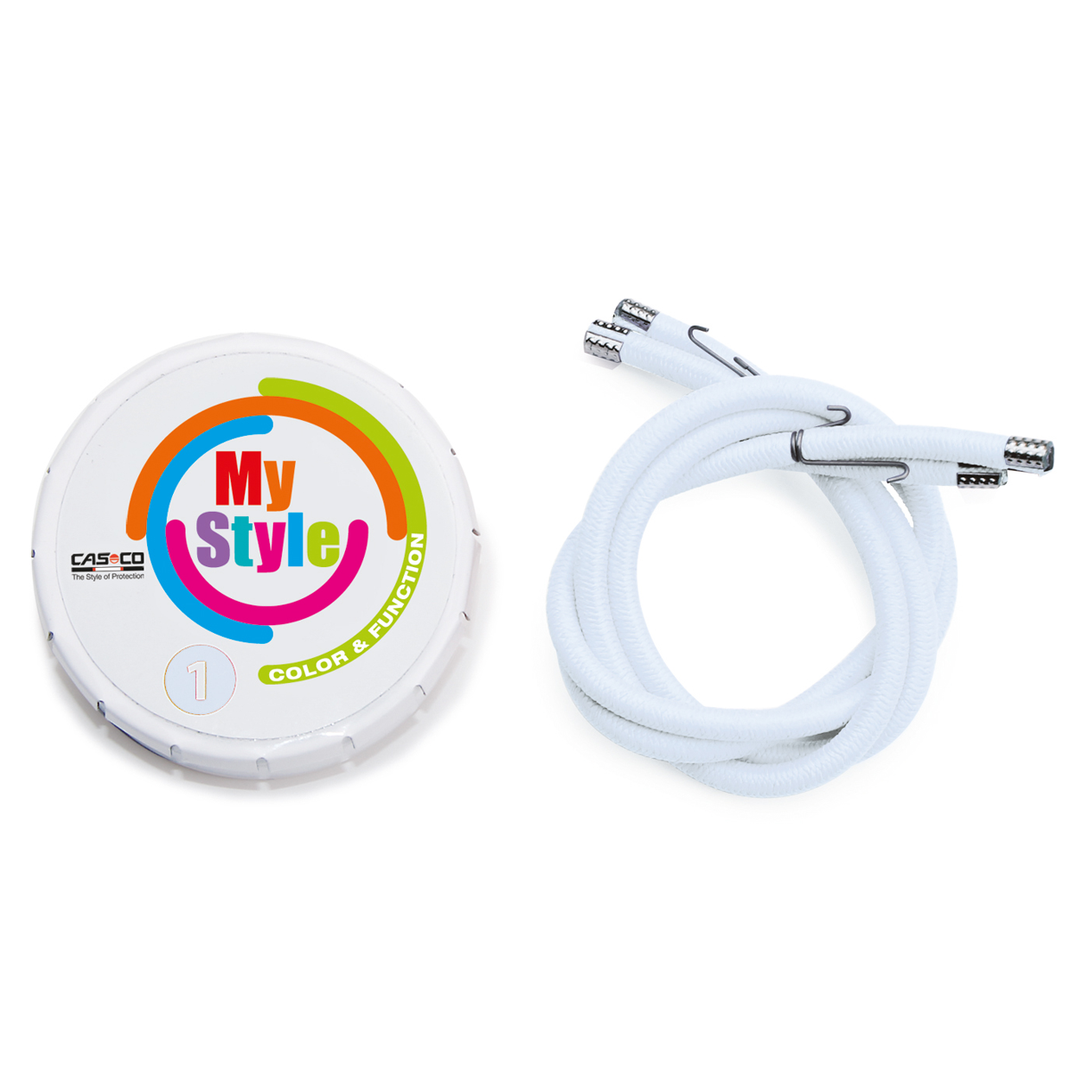 Casco My Style stripes white M