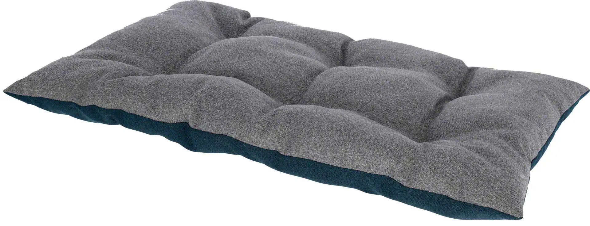 Kerbl Pet Coussin pour animaux Ely, réversible, lavable, gris/pétrole, produit en vrac