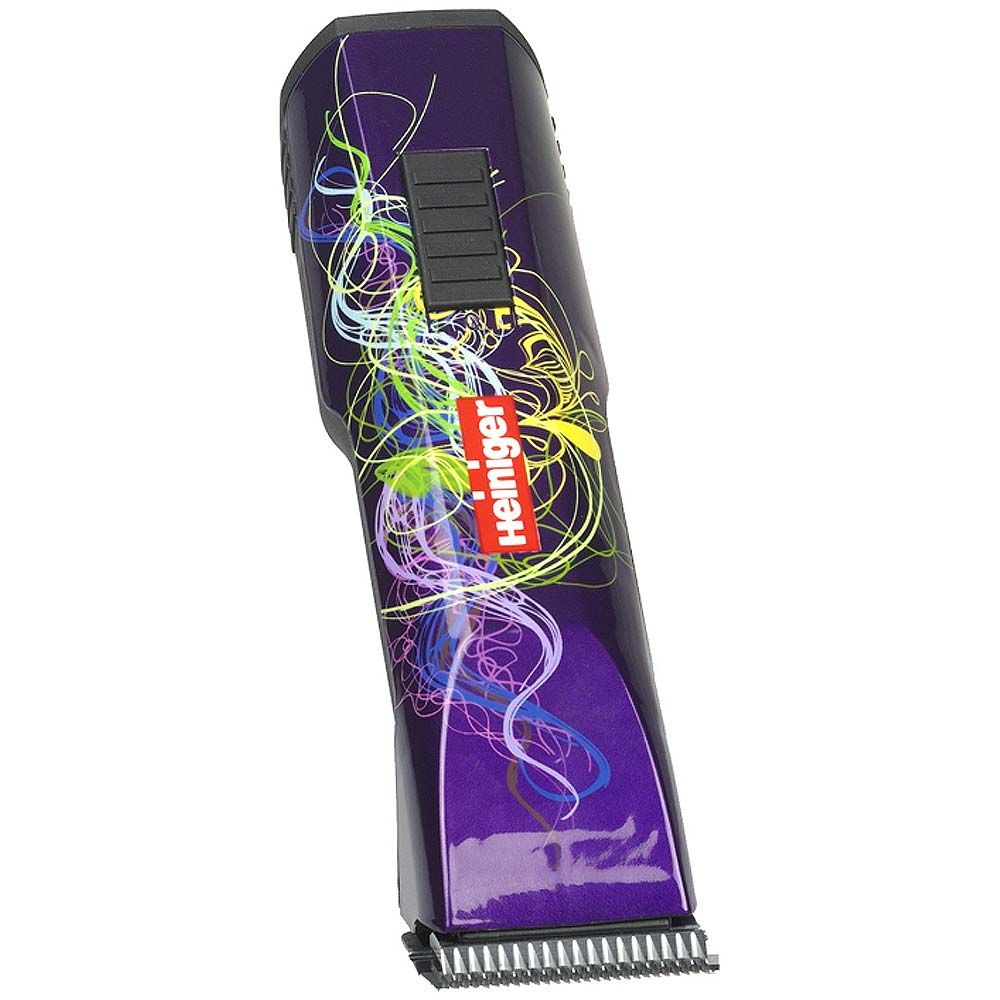 Heiniger Saphir Style Cordless Clipper with 2x Battery Included, side view
