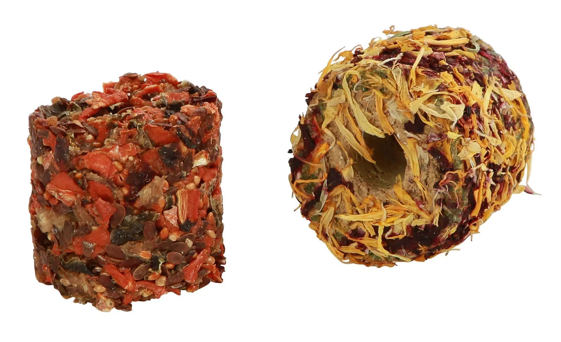 Kerbl Gnagarsnack Rollbuffé Påfyllningspack, Ø 4 cm, 2 st