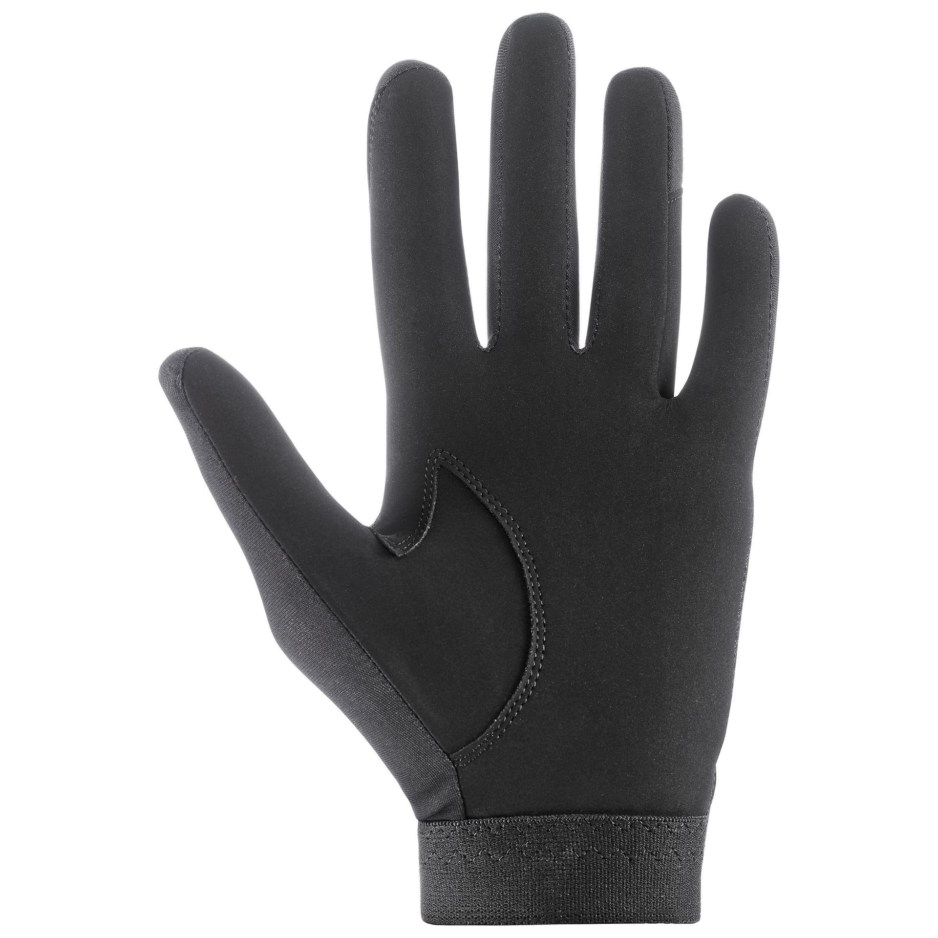 Guanti da equitazione uvex glamstar bambini, presa 4D-Stretch, vista posteriore