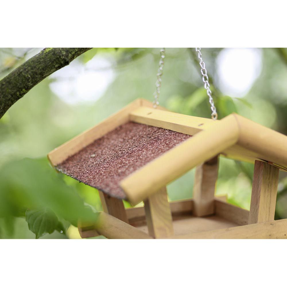 Kerbl Stubbs Bird Feeding House, Weatherproof, 29 x 28 x 18 cm, detail view