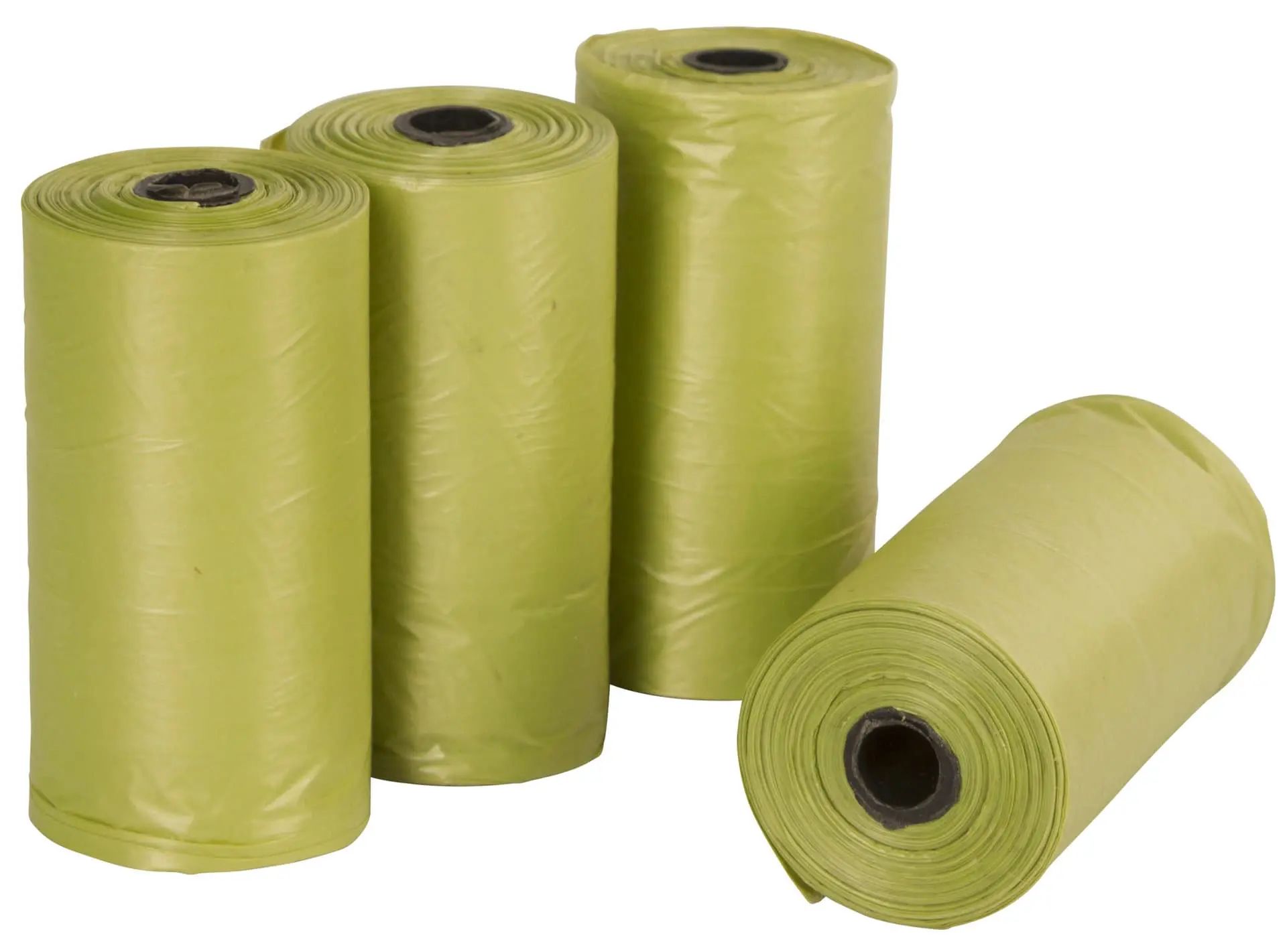 Hundekotbeutel grün, 4x 20 Stk biologisch abbaubar