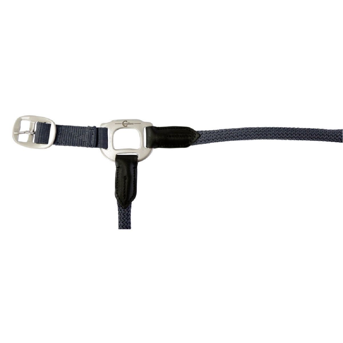 Licol Covalliero Cordano pour cheval, bleu fumé, boucle à ardillon, Cob
