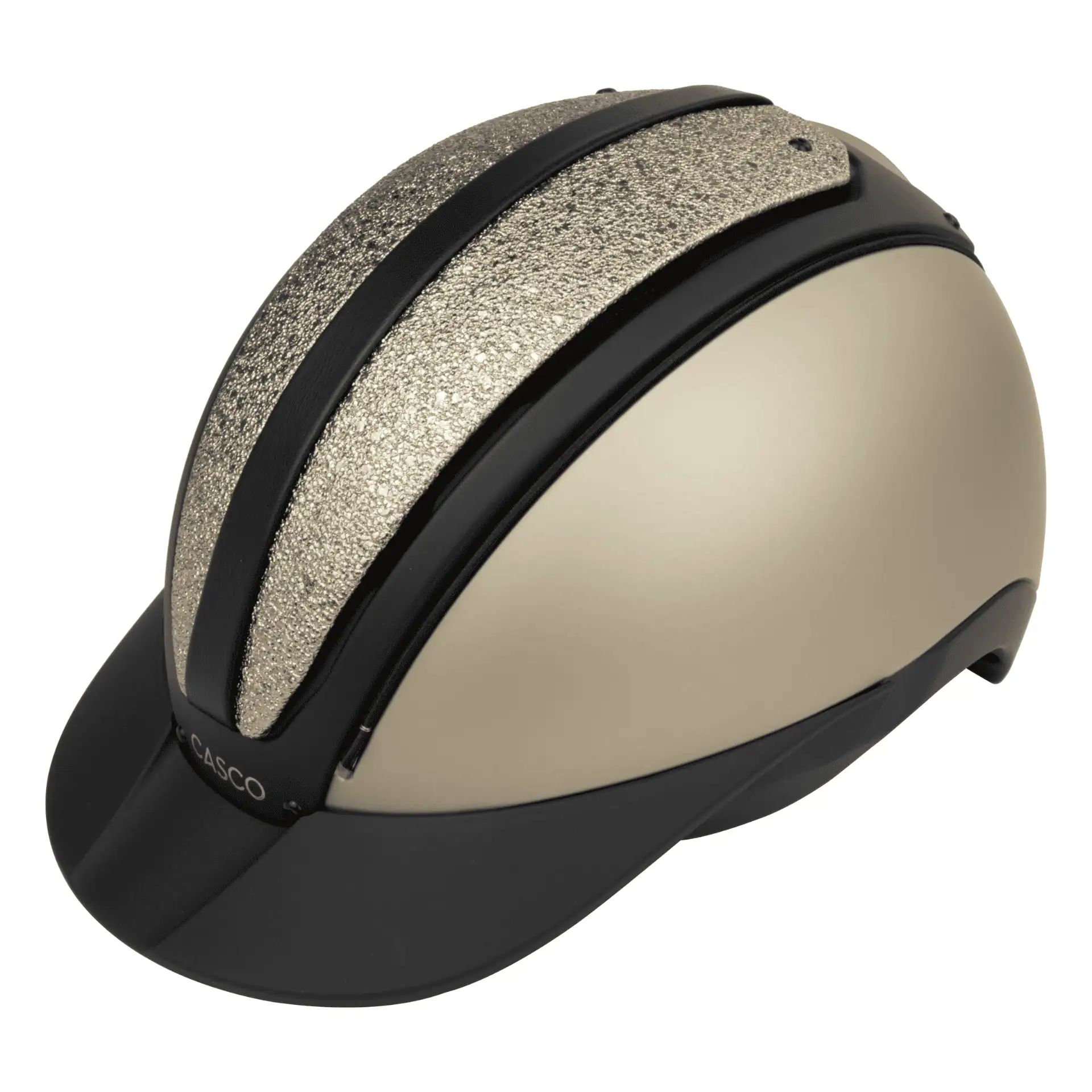 Casque d'équitation Casco Duell One Iconic, système Vario ajustable, Flair platinum S