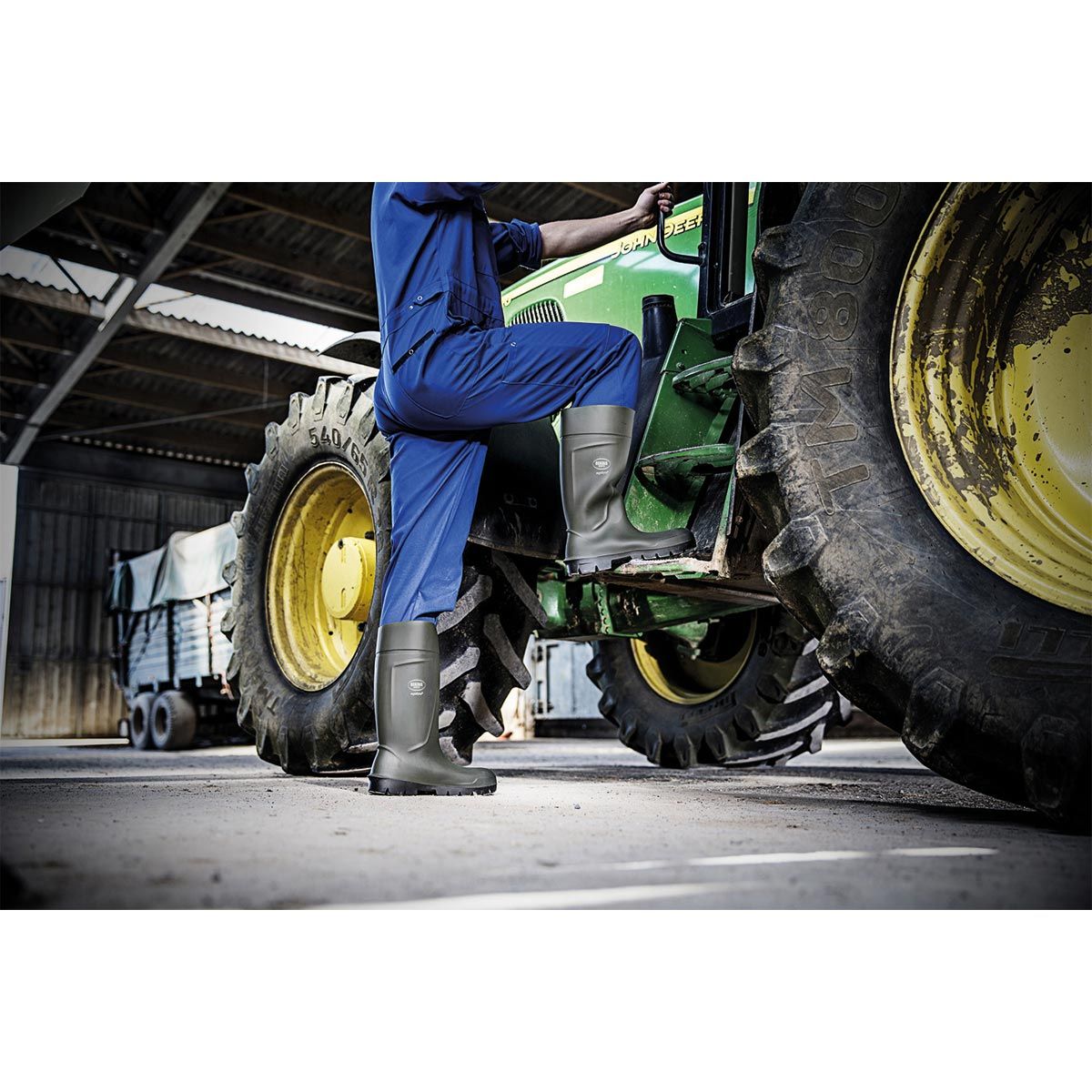 Bekina Steplite EasyGrip S5 stivali antinfortunistici Agrilite, in uso