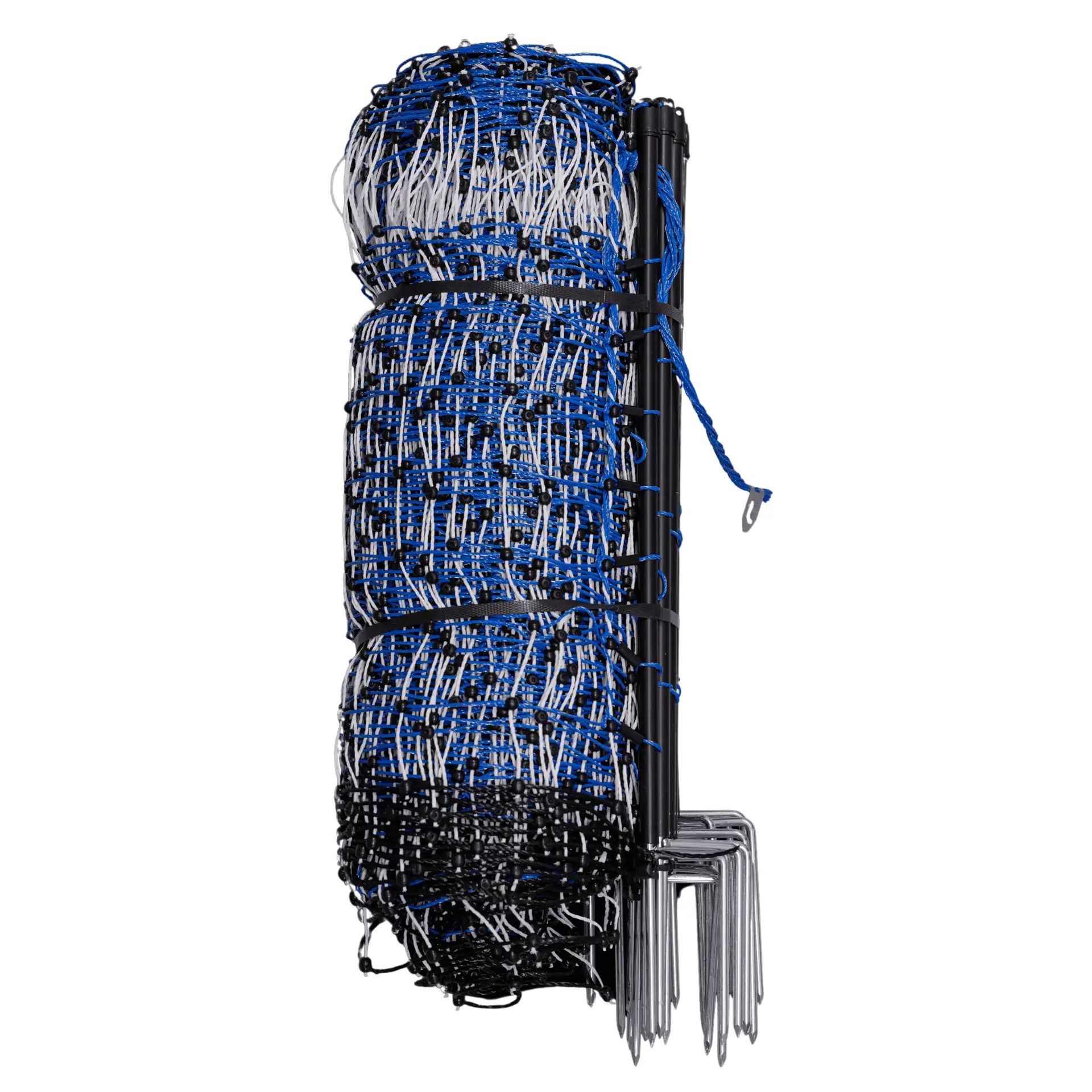 AKO Otter & Raccoon Fence Net, Electrifiable, Blue/White, 50 m x 50 cm, loose product
