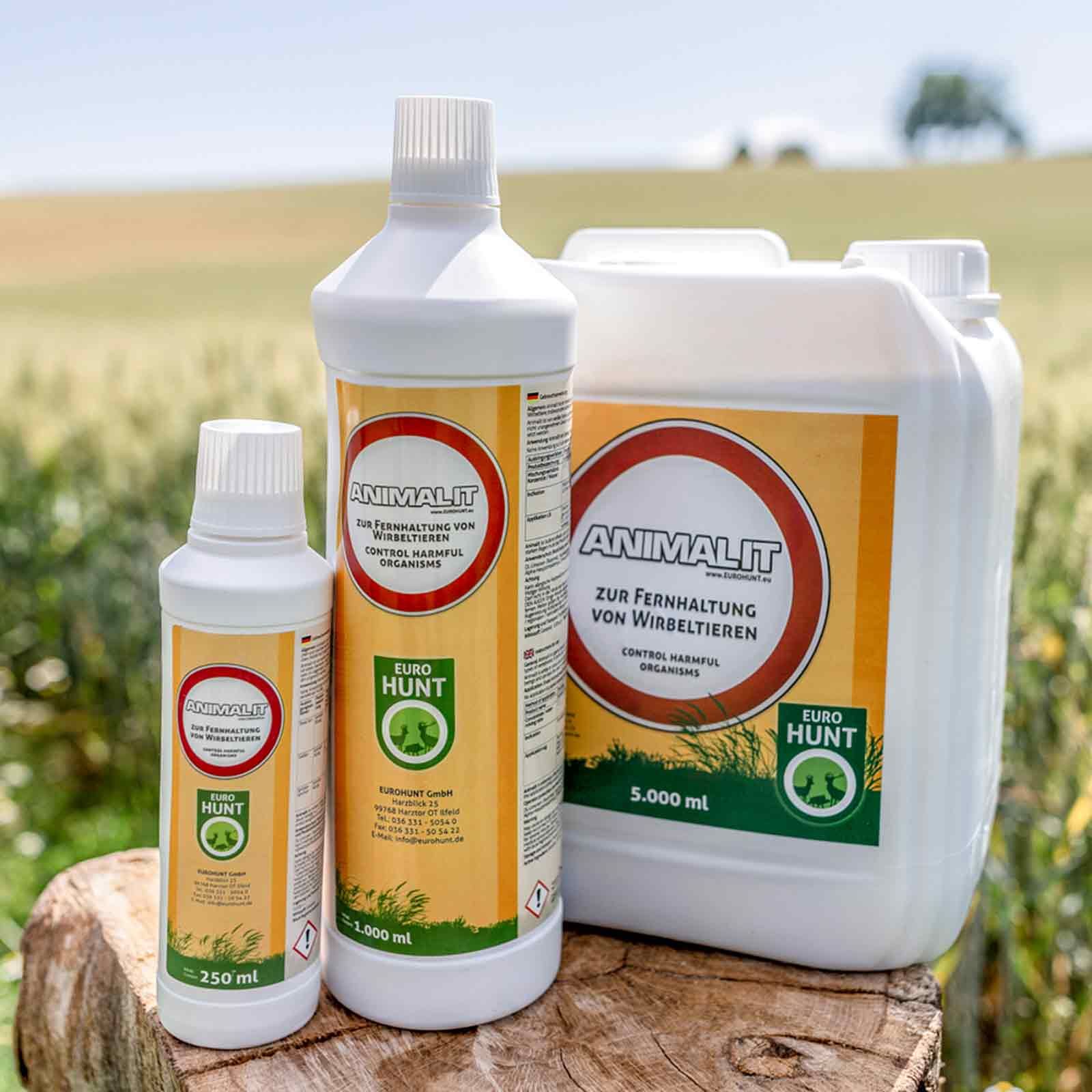 ANIMALIT lichid respingător pentru vânat 250 ml, variante de mărime