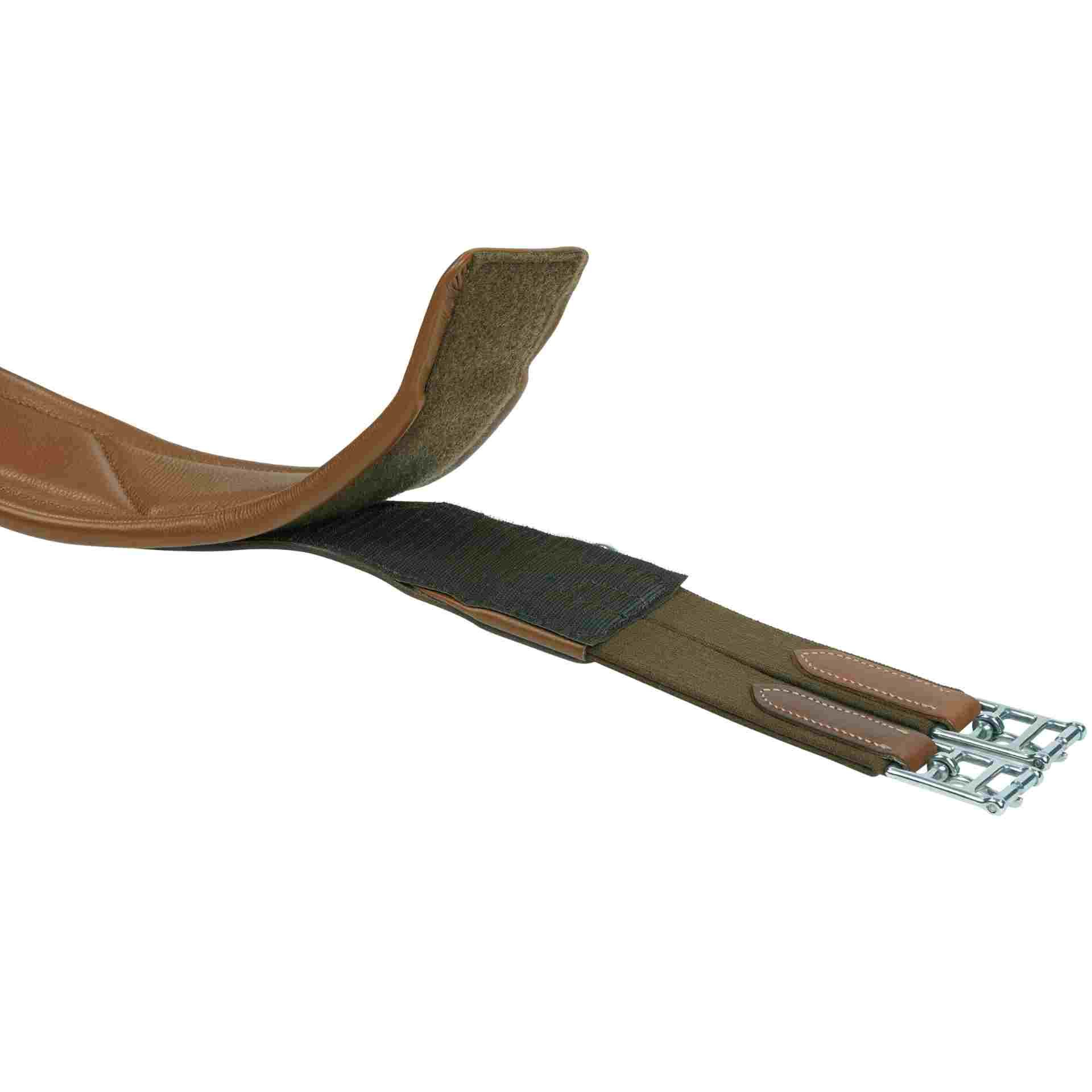 BUSSE sadelgjord TAKE-OFF LINE LG, anatomisk långgjord med utbytbar dyna, detaljbild
