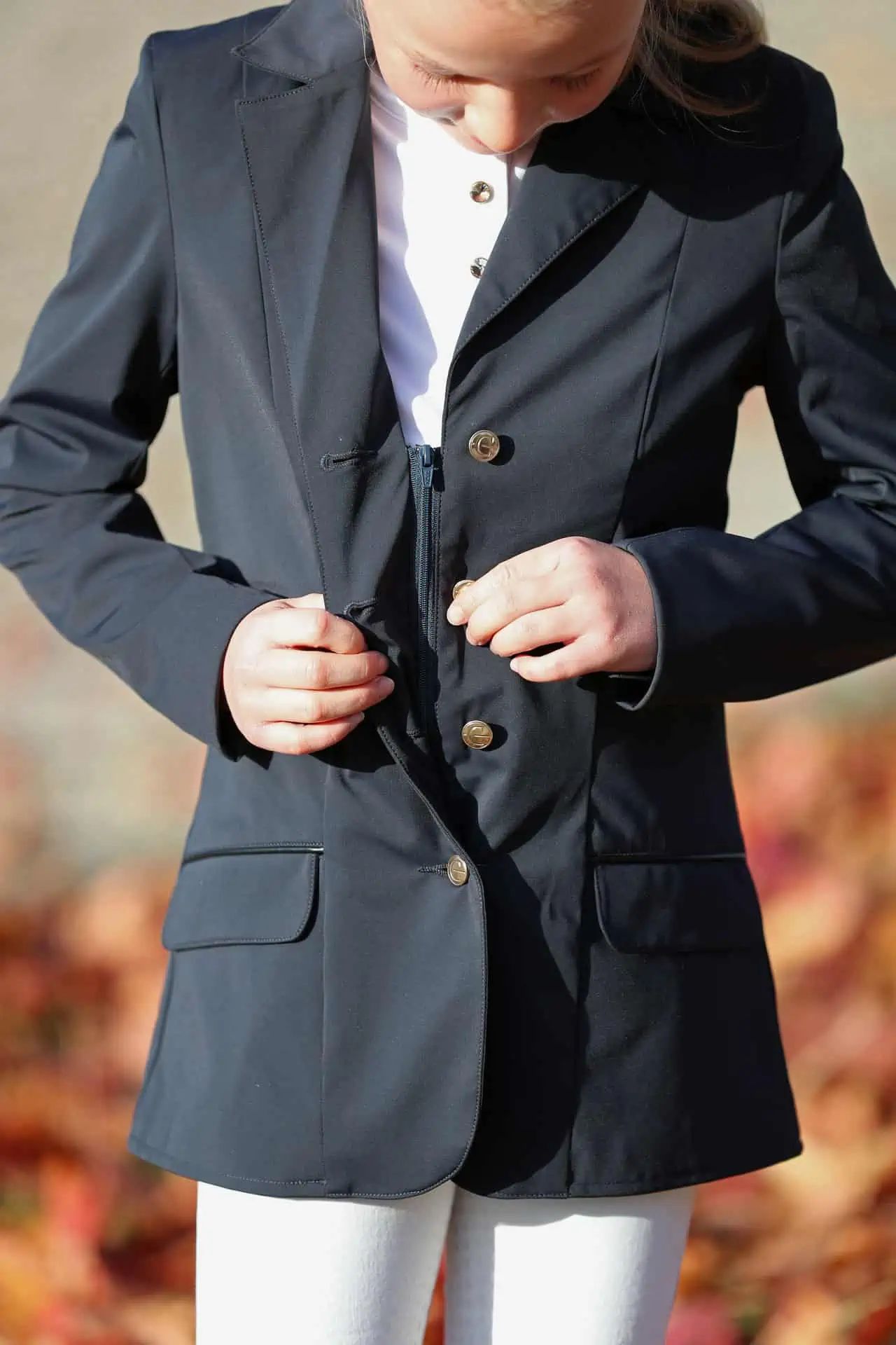 Veste de concours Turinga Covalliero enfant, élastique et déperlante, 140/146