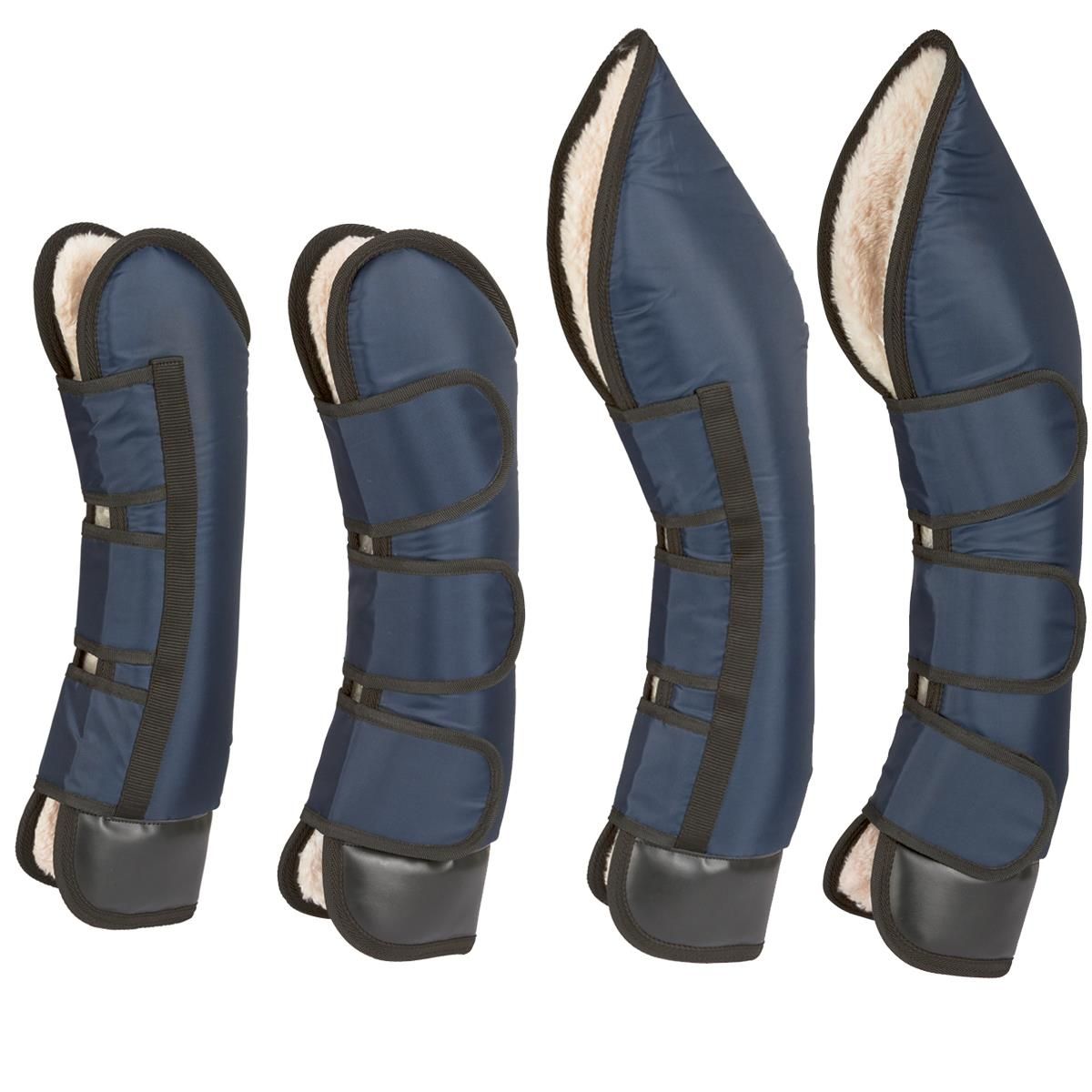 Covalliero Transport Gaiters Dexter X-Full with Fetlock Protection, Set of 4, set