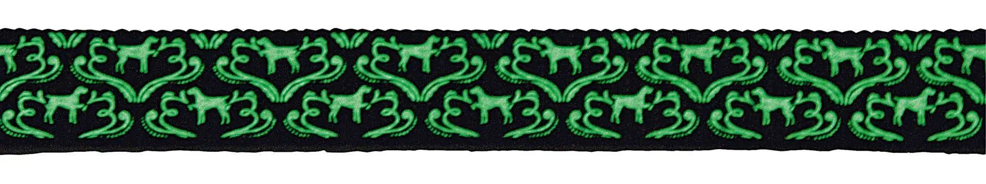 Kerbl Pet Collier Shiny Night, fluorescent, luminescent, détail, matière