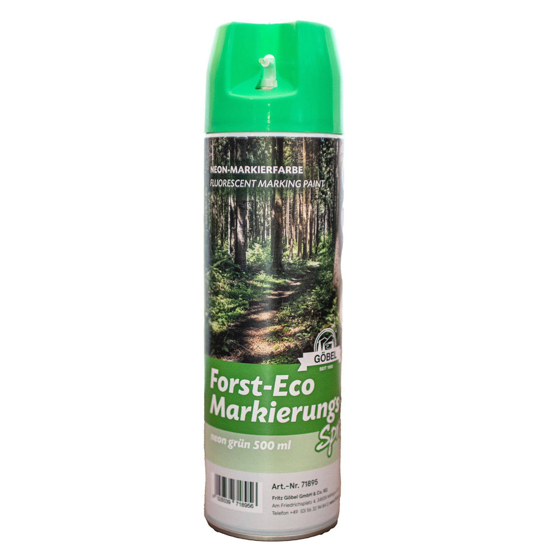 Marqueur forestier Eco 500 ml vert fluo