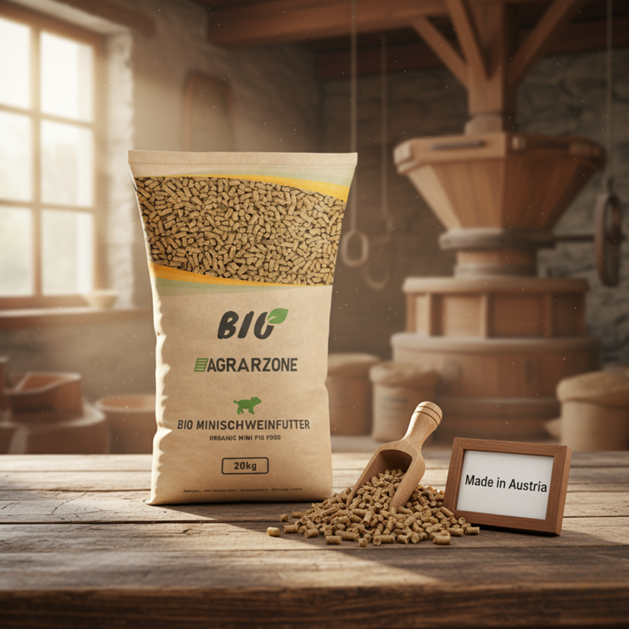 Agrarzone BIO Mangime Biologico per Maialini nani pellet 20 kg, confezione