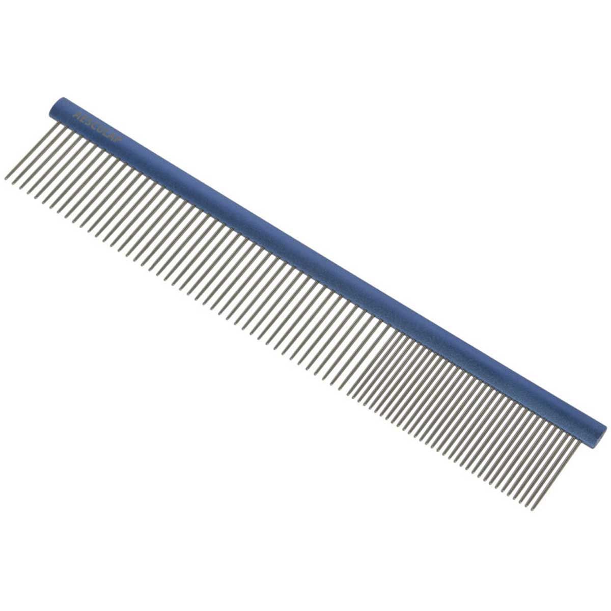 Aesculap Fellkamm mit Aluminiumgriff für Hunde und Katzen, 148 mm