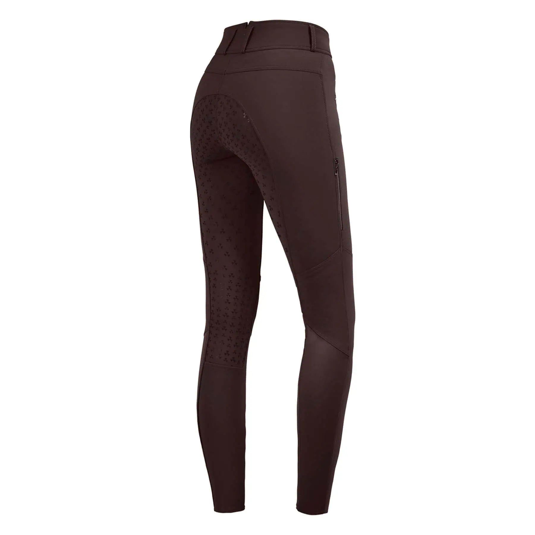 ELT Hella High Waist lovaglónadrág szilikonos, teljes fenékbetétes, gesztenyebarna D42