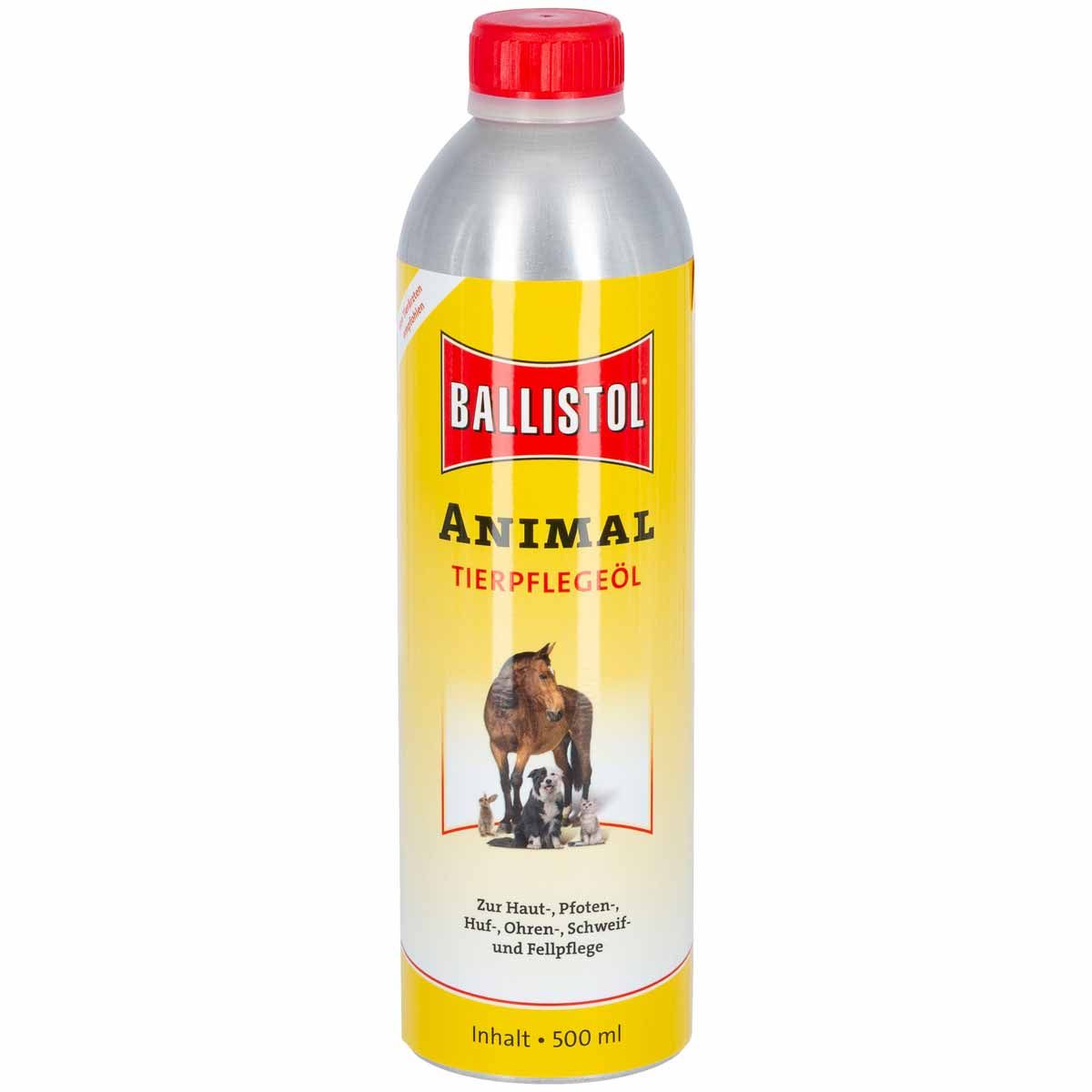 BALLISTOL Animal Tierpflegeöl – Pfotenpflege Hund & mehr, 500 ml