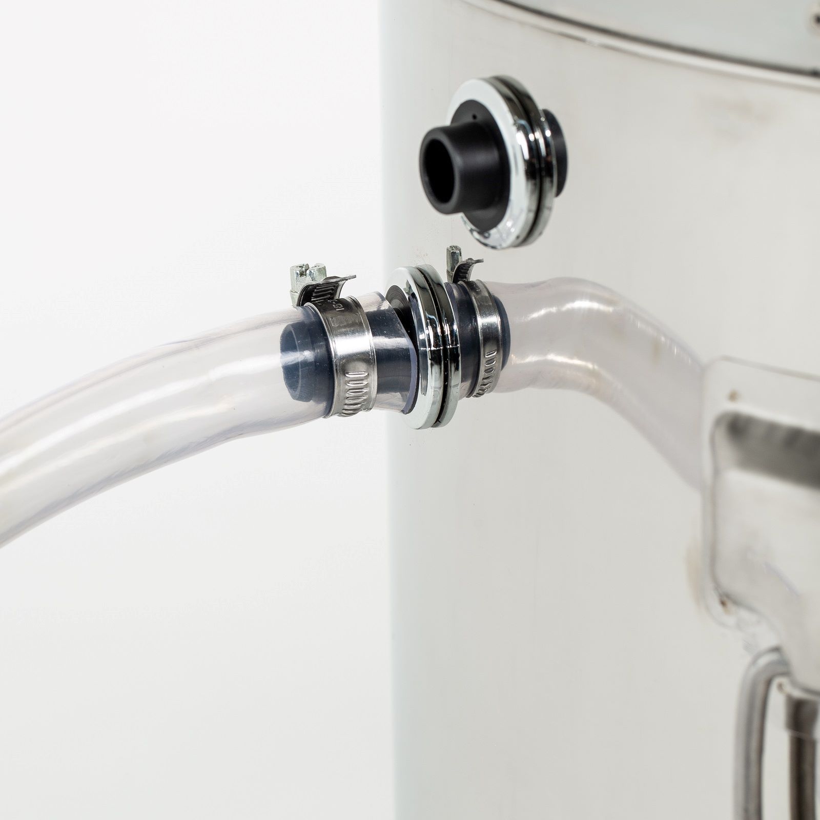 Milky Pasteurisator FJ 30, Käse- & Joghurtkessel, 30 L, Detailansicht, Anschluss