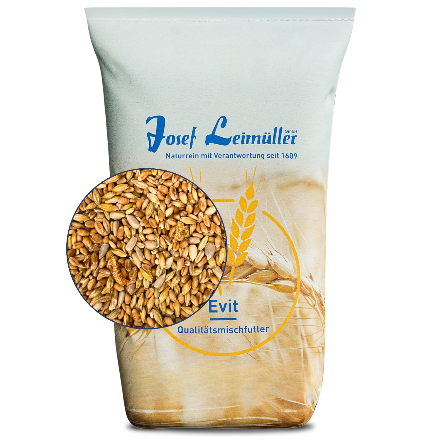 Aliment pour Poules de Soie aux Crevettes Leimüller 25 kg