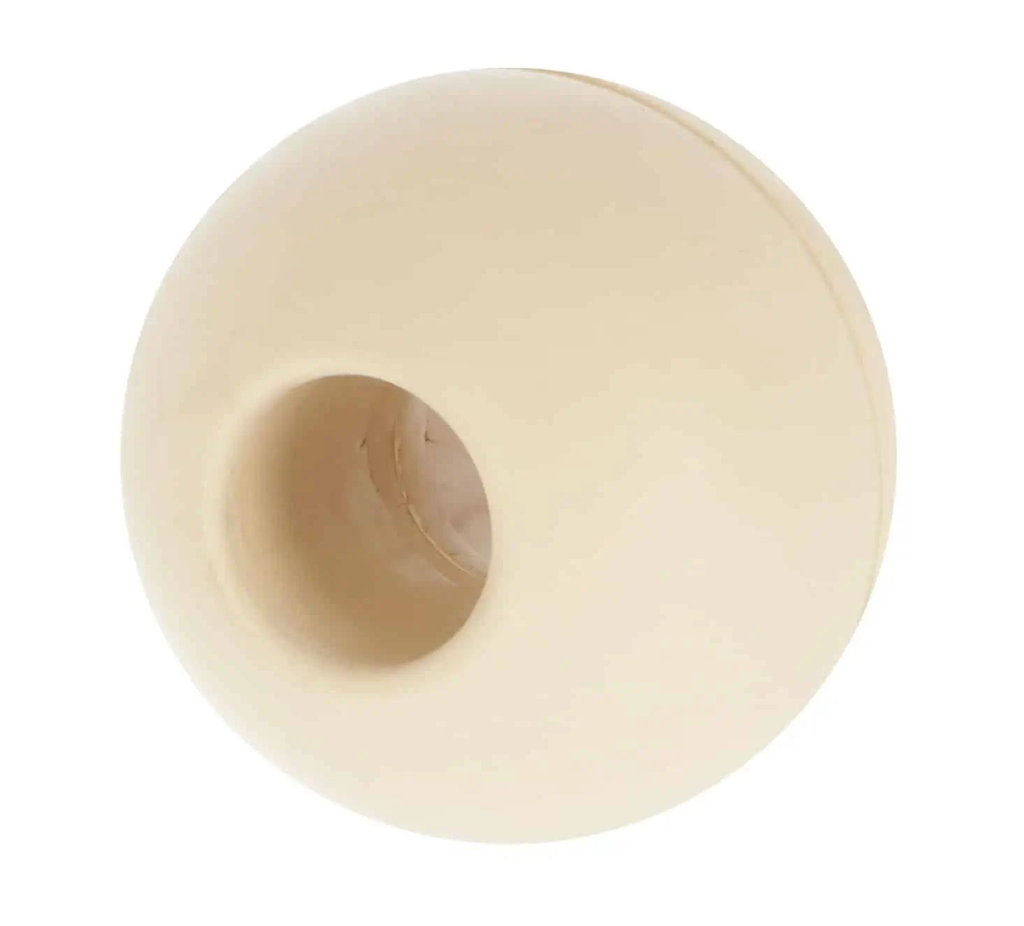 Balle à mâcher en caoutchouc naturel sans chaîne de suspension