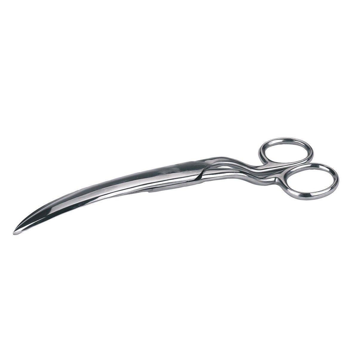 Kerbl Forbice per pastorale inox, lama curva, ca. 20 cm