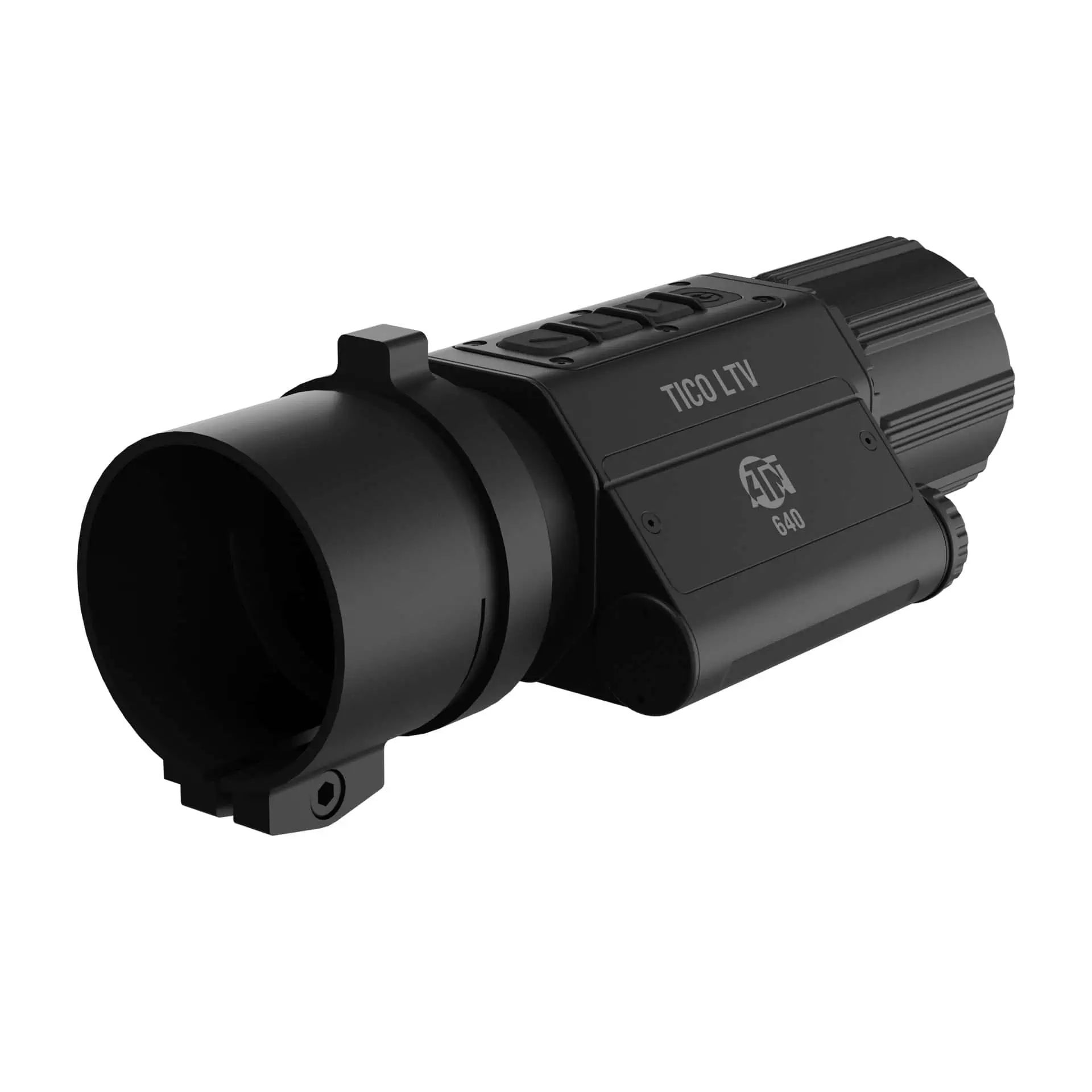 ATN TICO-LTV 650X dispozitiv termic clip-on pentru optică, vedere din spate