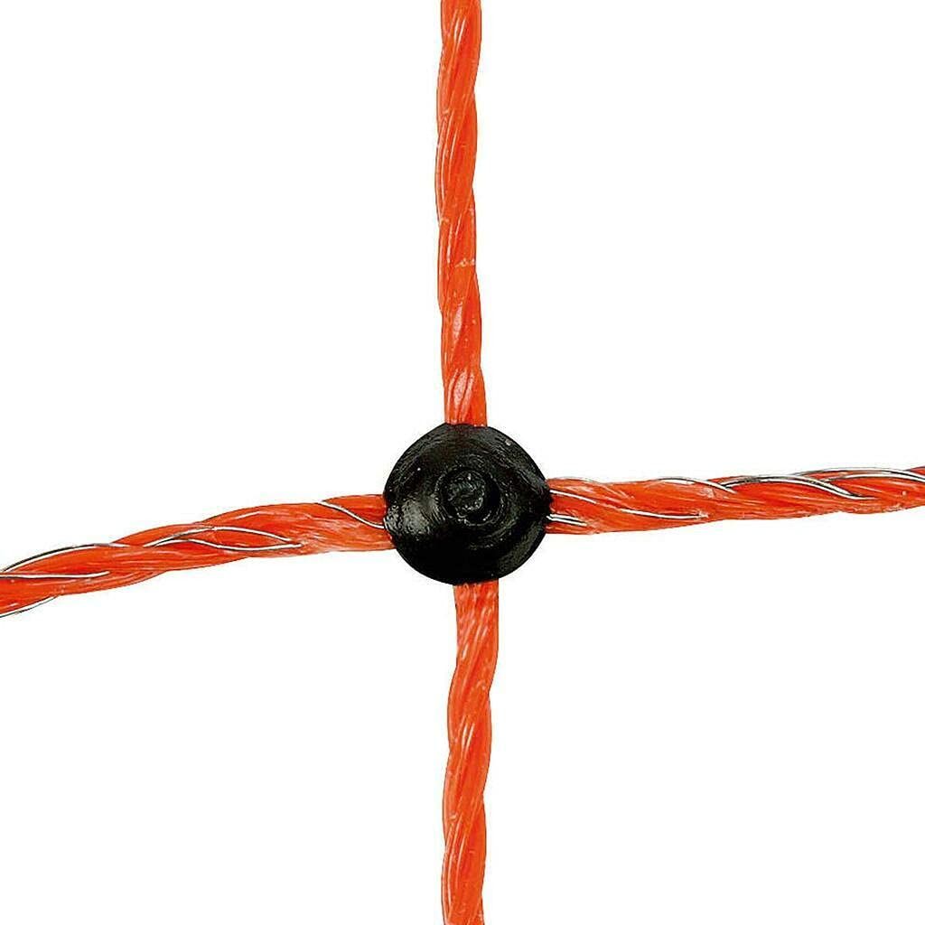 Schafzaun Komplett Set 12V Solar, Netz 50 m x 90 cm, Detailansicht